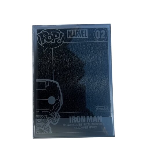 Iron Man 02 DIE-CAST POP Funko Mint Condition - Picture 9 of 9